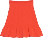 SANDRO Gregoria Knit Miniskirt