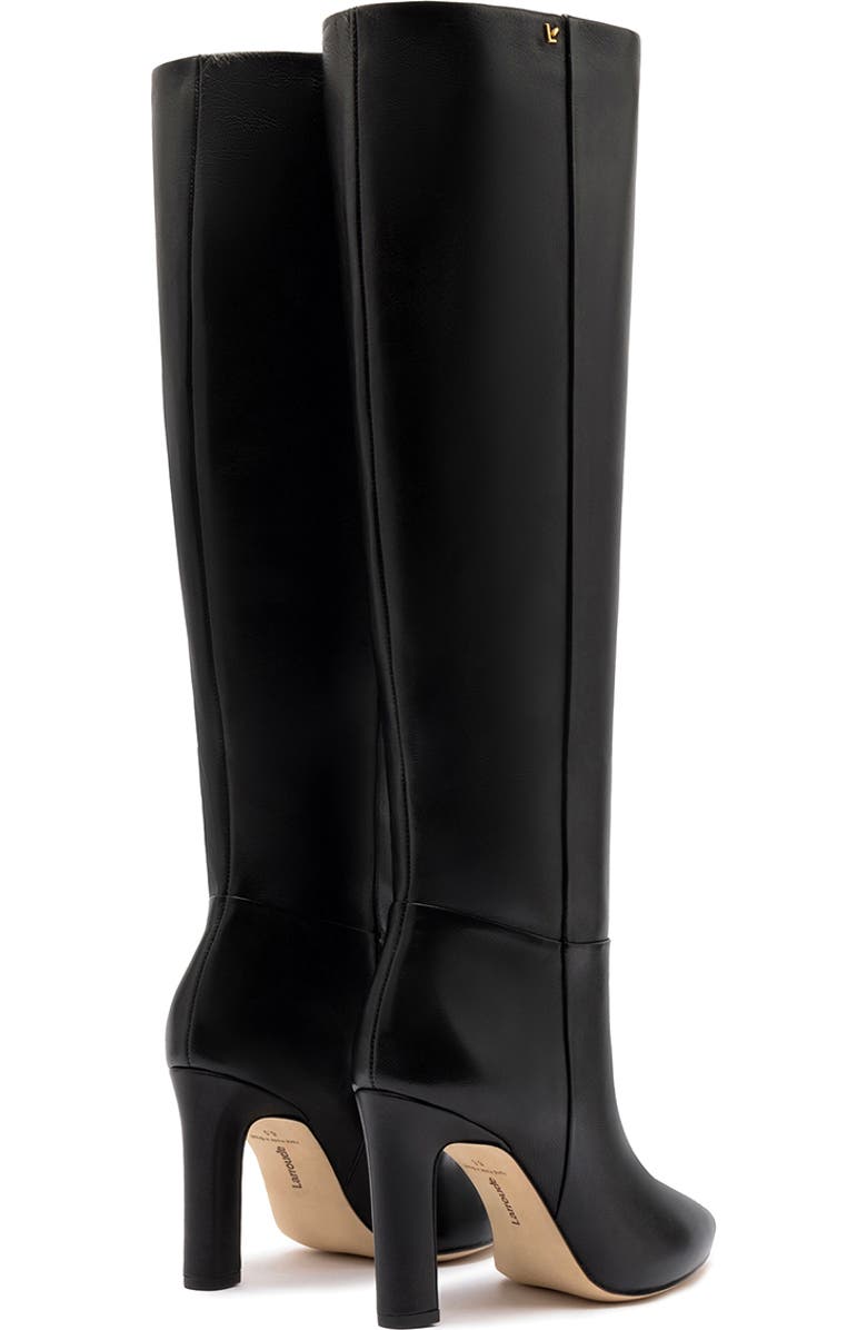 Larroudé Cindy Hi Boot, Alternate, color, Black