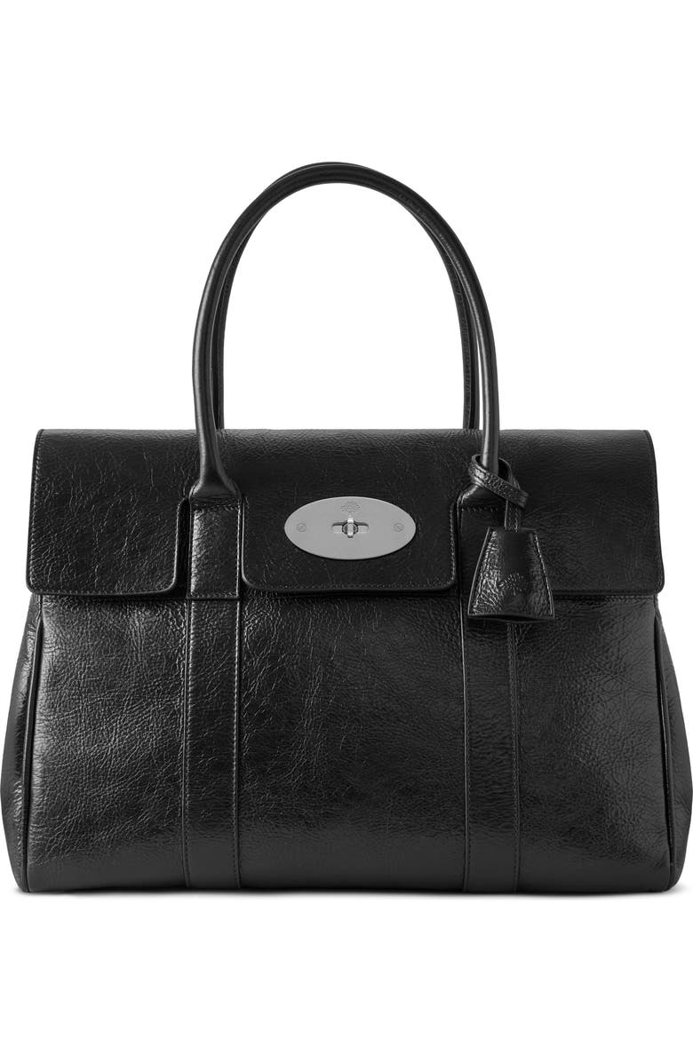 Mulberry Bayswater Heavy Grain Leather Satchel, Main, color,