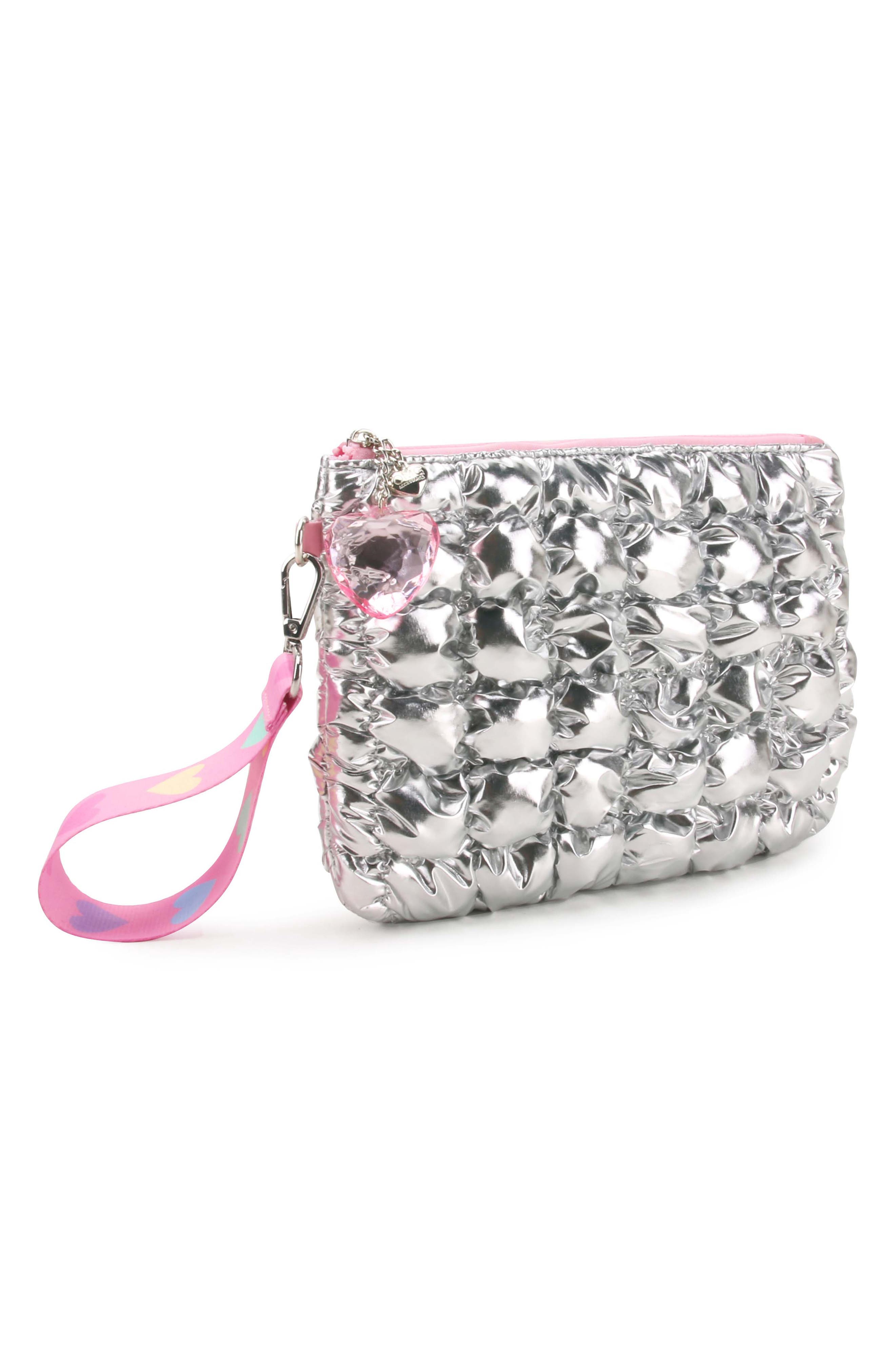Kids' Scrunch Wristlet, Alternate, color, SILVER