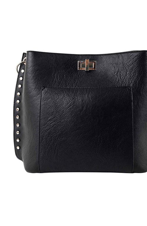 Urban Originals Triangle Vegan Leather Tote In Black