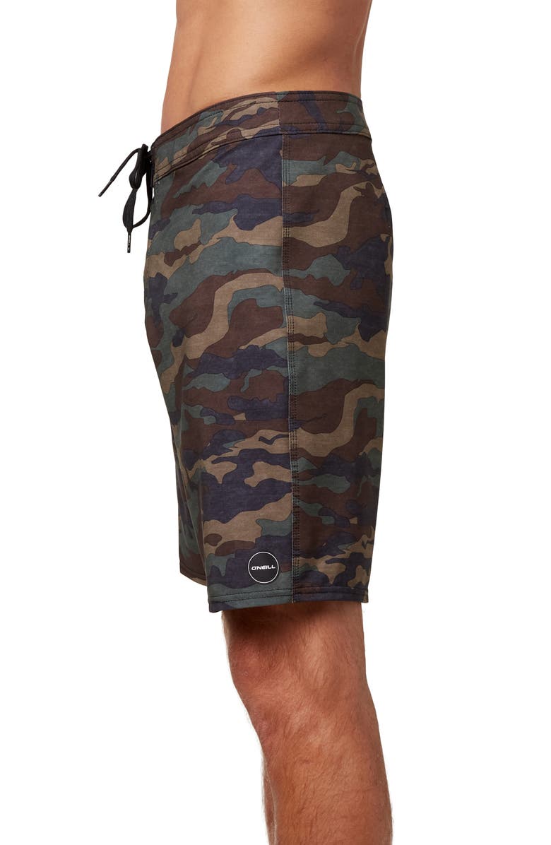 O'Neill Hyperfreak Solid Board Shorts, Alternate, color,