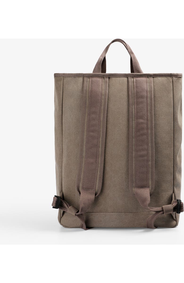 Scalpers Canvas Backpack With Handles, Alternate, color, Taupe