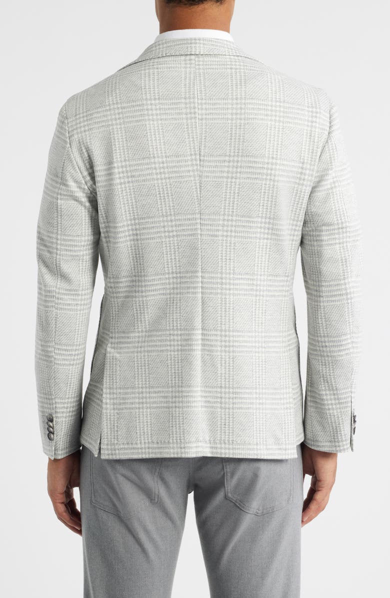 BOSS Hanry Slim Fit Plaid Sport Coat, Alternate, color, Silver