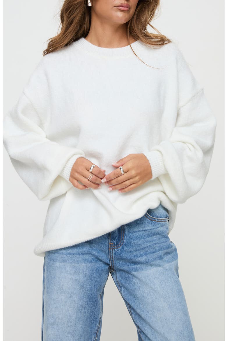 Ryanna Sweater, Main, color, WHITE