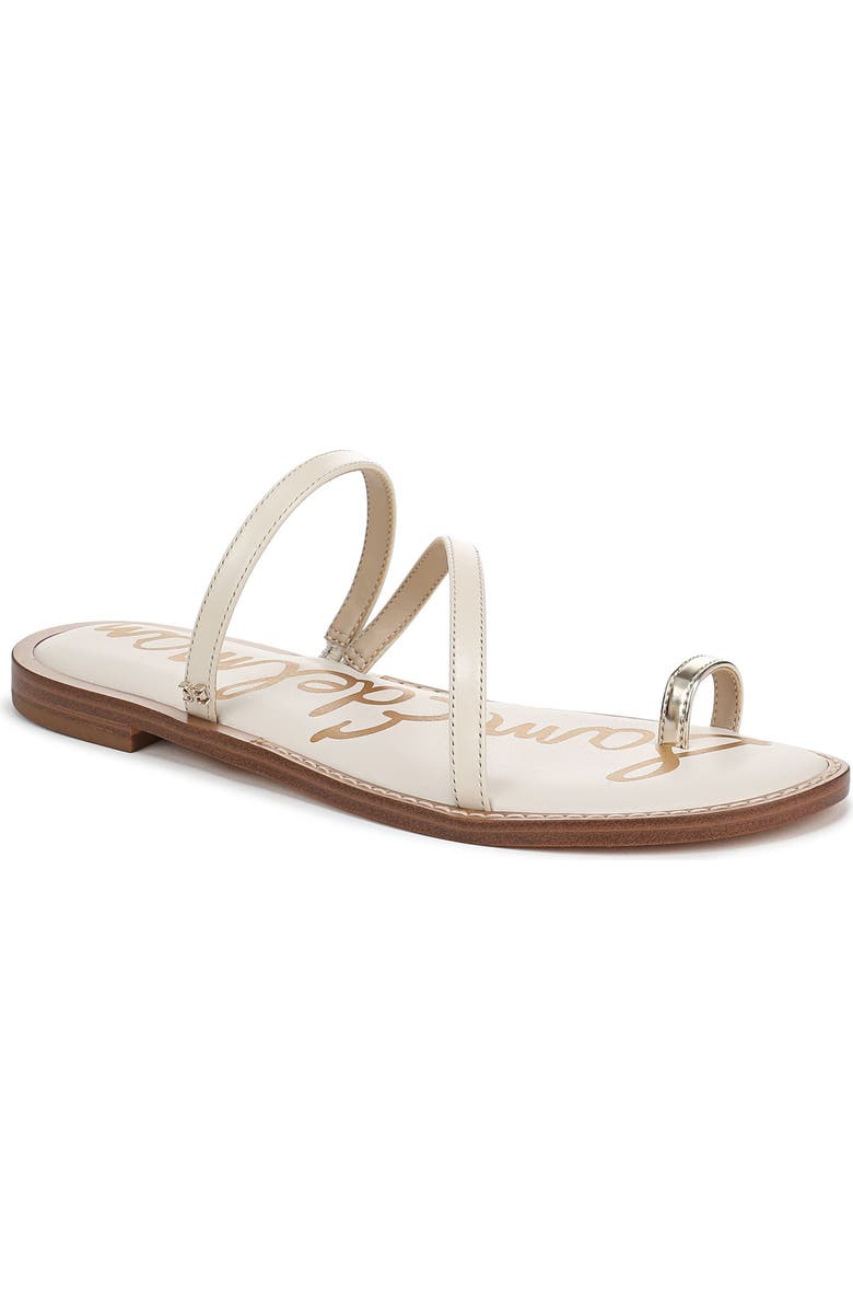 Sam Edelman Harlyn Toe Loop Slide Sandal, Main, color, Jute/ Modern Ivory