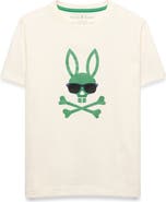 Psycho Bunny Kids' Luca Embroidered Pima Cotton Graphic T-Shirt