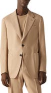 ZEGNA Beige Oasi Lino Jacket