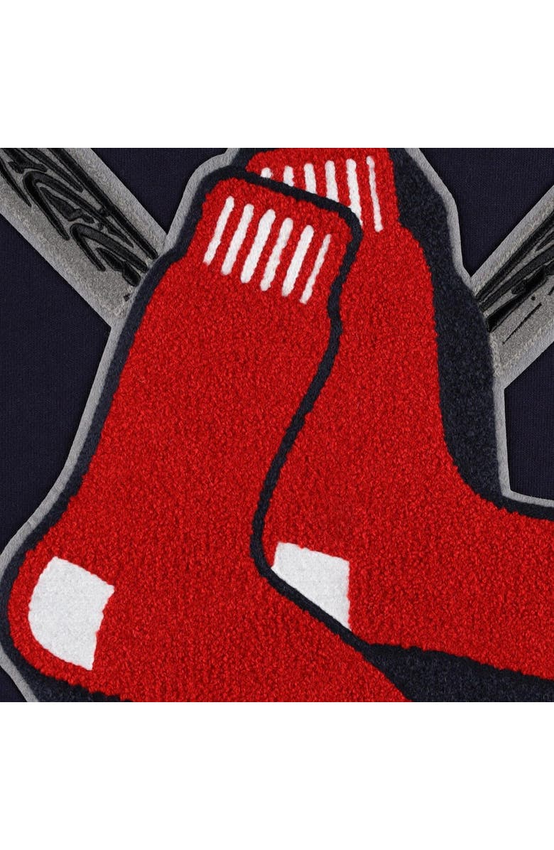 PRO STANDARD Men's Pro Standard Navy Boston Red Sox Mash Up Logo Pullover Hoodie, Alternate, color, 