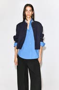 COS Boiled Wool-Blend Bomber Jacket