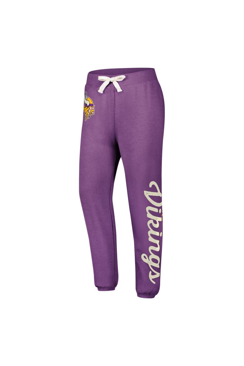 Women's G-III 4Her by Carl Banks Purple Minnesota Vikings Scrimmage Fleece Pants, Alternate, color, Purple