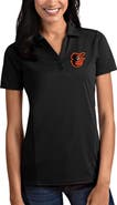 ANTIGUA Baltimore Orioles Antigua Women's Tribute Polo - Black