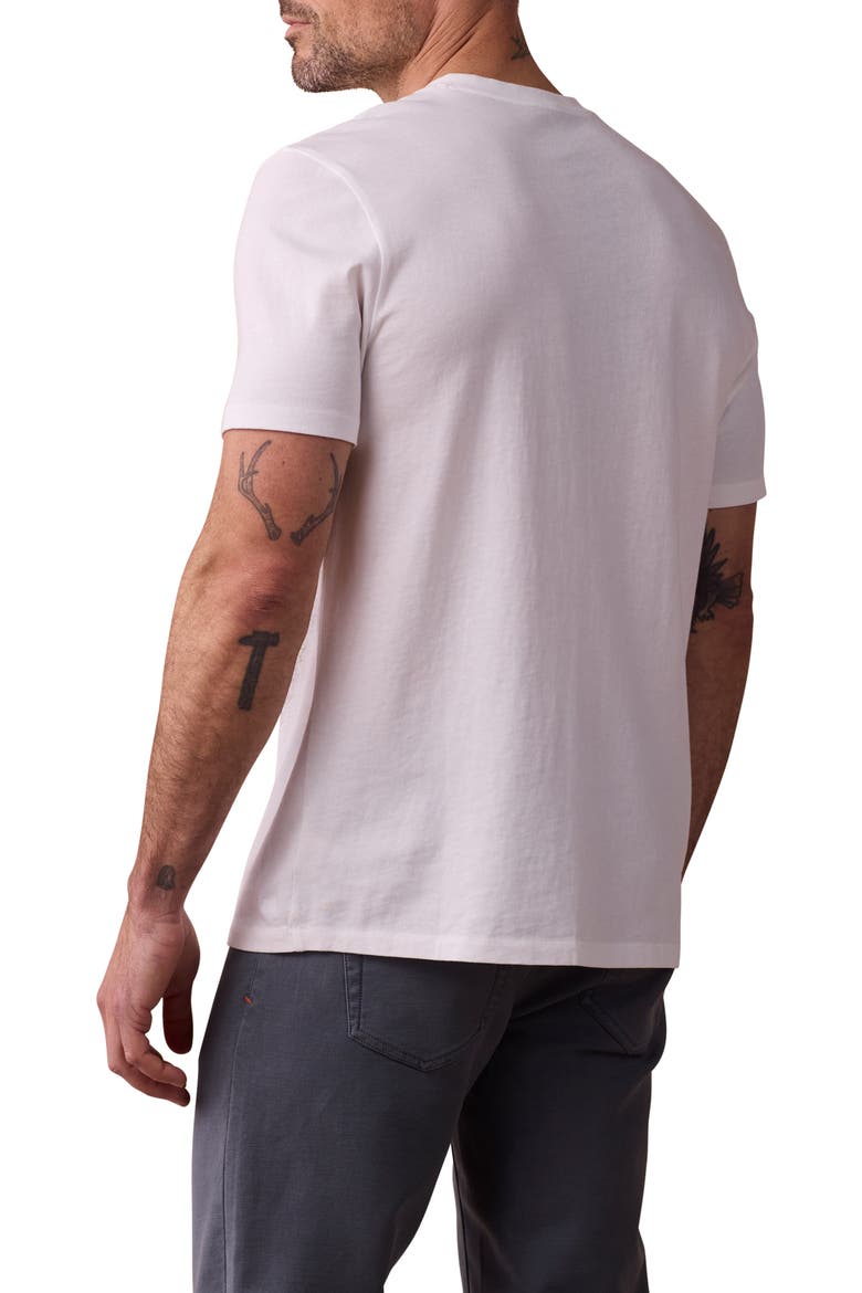 Henley T-Shirt, Alternate, color, WHITE