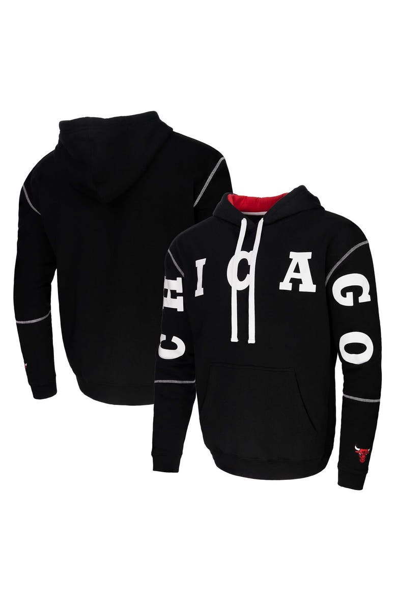 Unisex Black Stadium Essentials Chicago Bulls Monument Pullover Hoodie, Alternate, color, Black