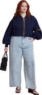 ELOQUII Snap Front Midrise Jean
