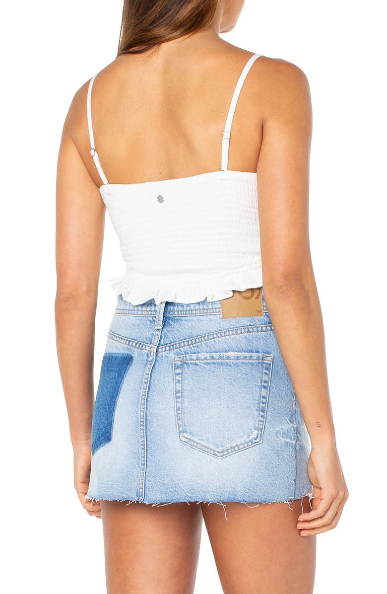 Roxy Spring Fling Crop Tank, Alternate, color, Cloud Dancer