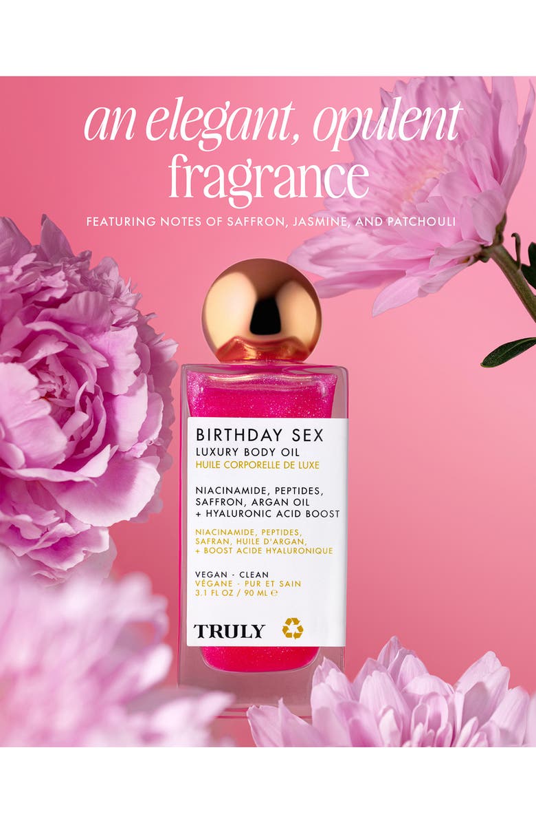 TRULY BEAUTY Birthday Sex Luxury Body Oil, Alternate, color,