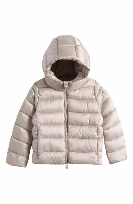 Kids' Bibi Channel Quilted Hooded Puffer Jacket