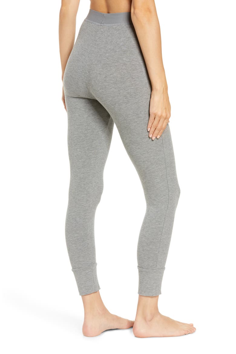 Soft Lounge Rib Leggings, Alternate, color, HEATHER GRAY