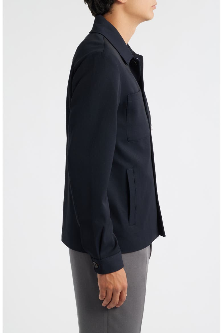 Marseille Hybrid Shirt Jacket, Alternate, color, NAVY
