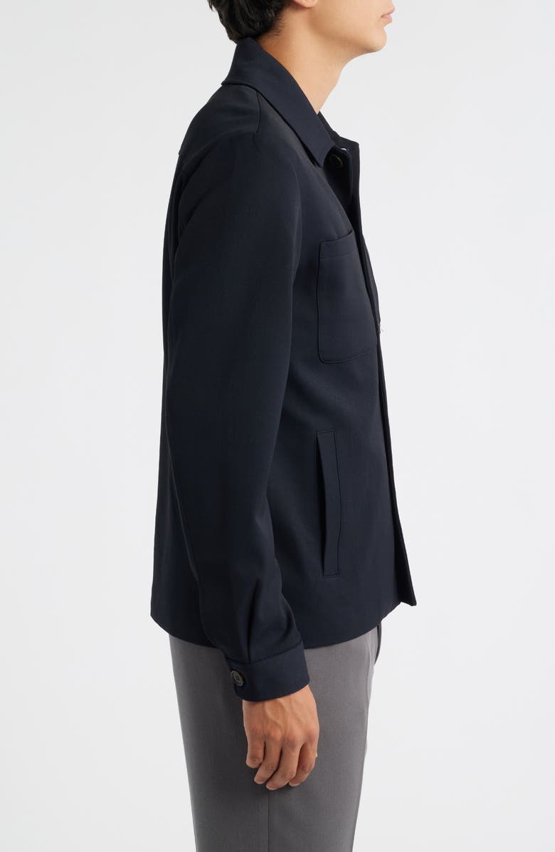 Les Deux Marseille Hybrid Shirt Jacket, Alternate, color, Navy