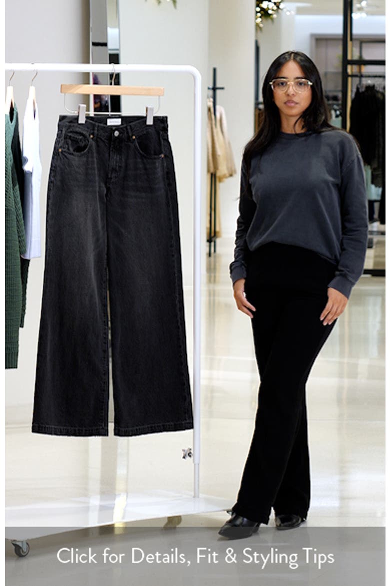Aria Baggy Wide Leg Jeans video