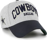 '47 Men's '47 Heather Gray Dallas Cowboys Standish MVP Adjustable Hat