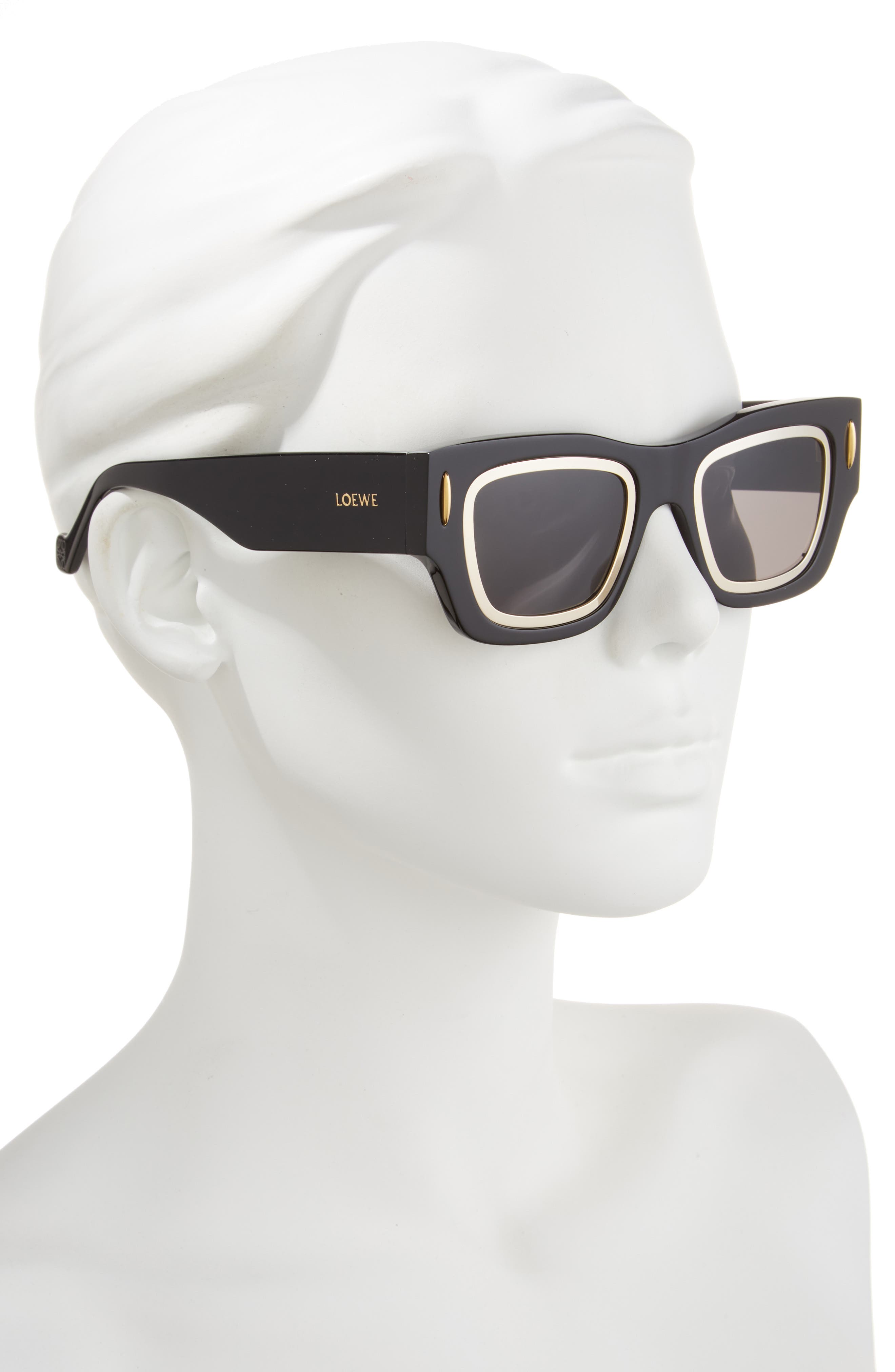 Loewe Signature Geometric Sunglasses | Nordstromrack