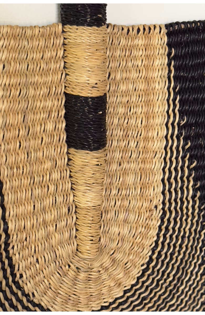 Mbare Standard Fan in Natural 
Black, Alternate, color, Natural 
Black