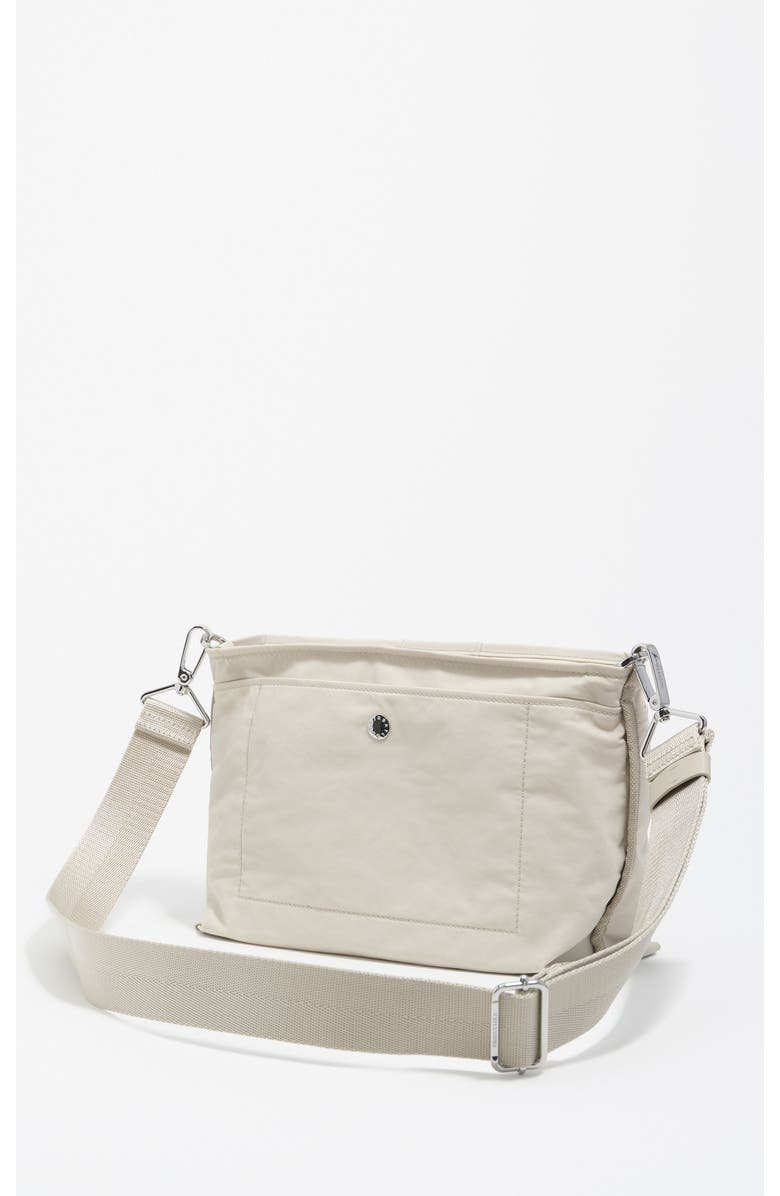 Bimba y Lola Medium Nylon Trapezium Make-Up Case, Alternate, color, Stonewhite