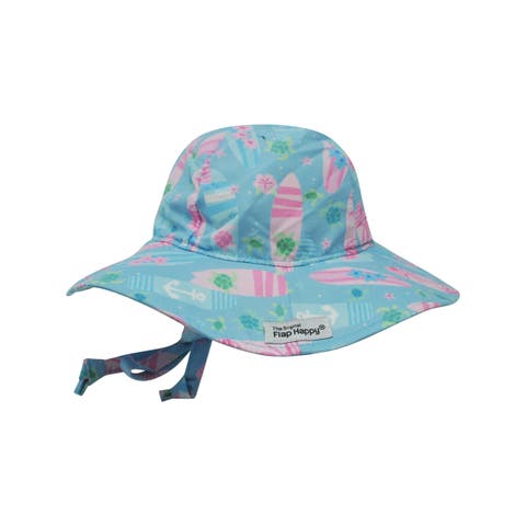 Girls UPF 50+ UV Blocking Wide Brim Floppy Sun Hat