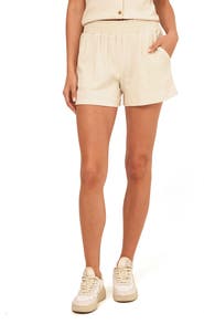 Threads 4 Thought Gwyneth Smocked Pull-On Shorts