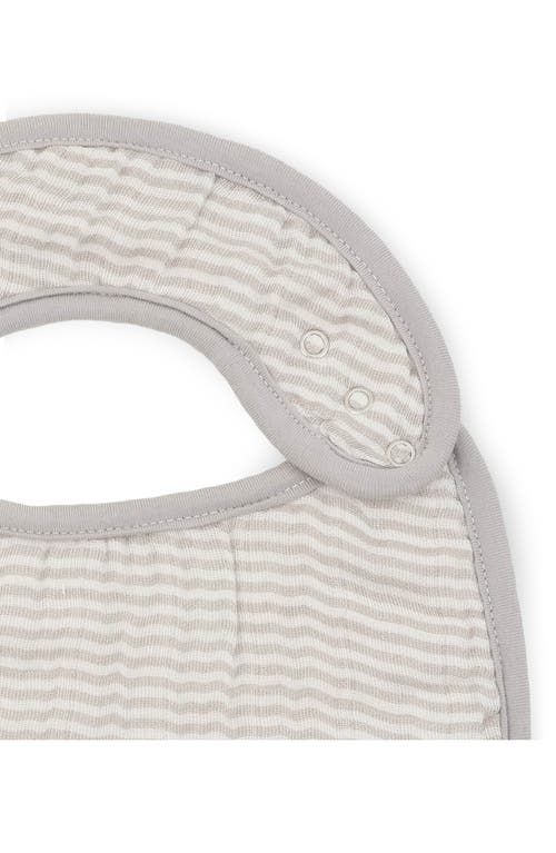 Little Unicorn 3-pack Organic Cotton Muslin Bibs In Neutral