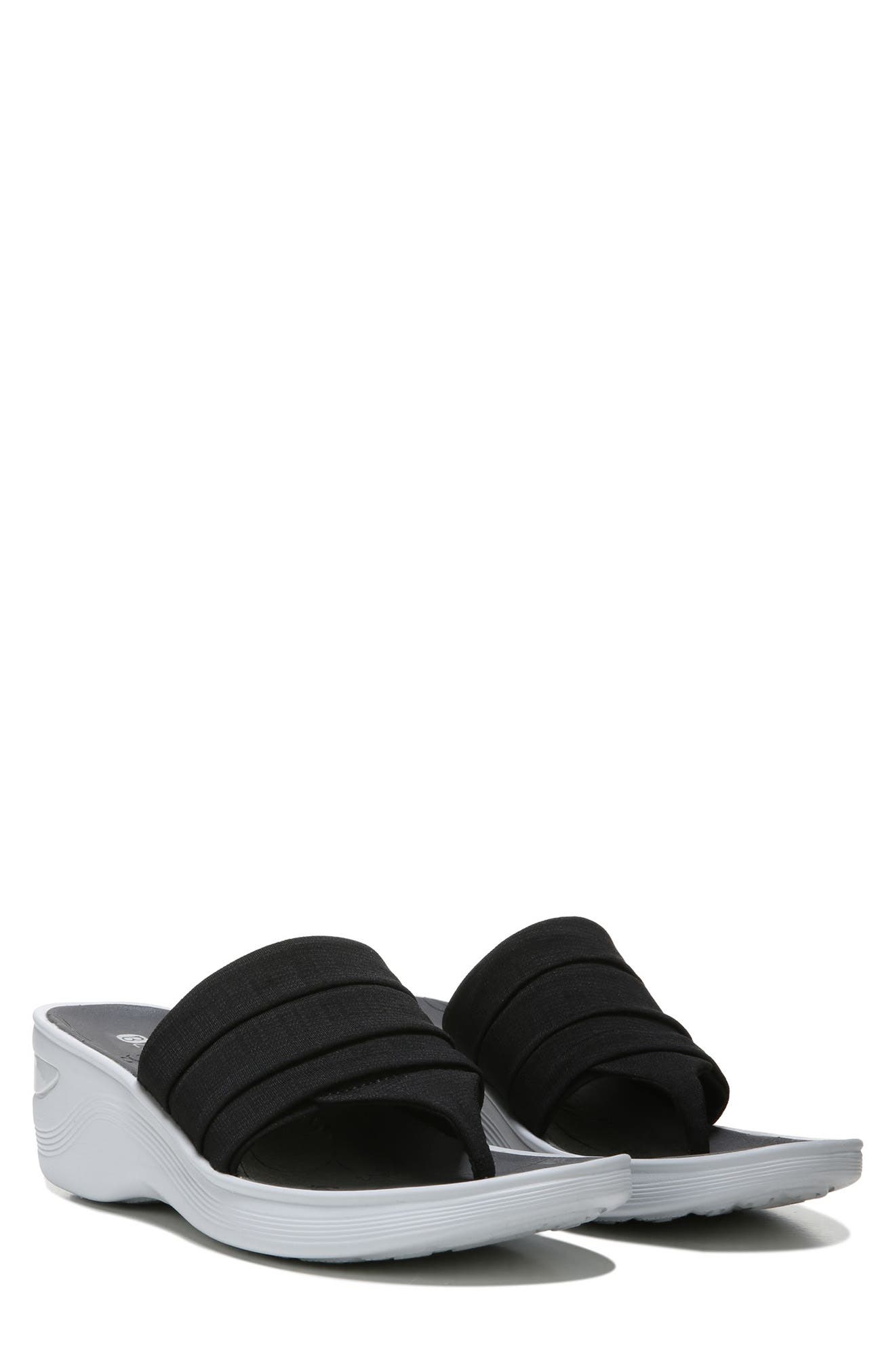 BZees Dallas Flip-Flop Wedge Sandal, Alternate, color, 