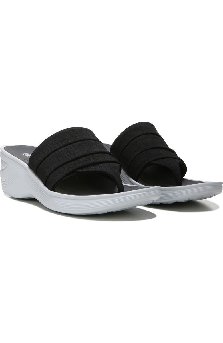 BZees Dallas Flip-Flop Wedge Sandal, Alternate, color,