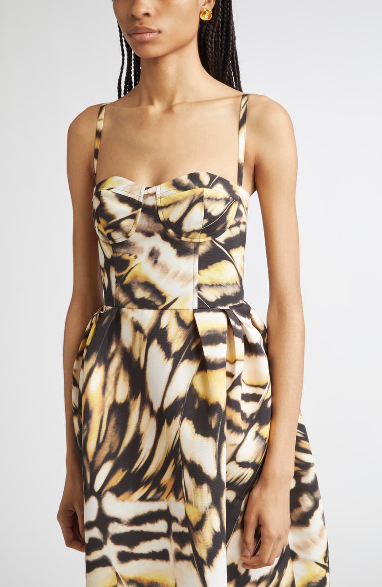 Oscar de la Renta Crystal Nest Stud Earrings, Alternate, color, Topaz