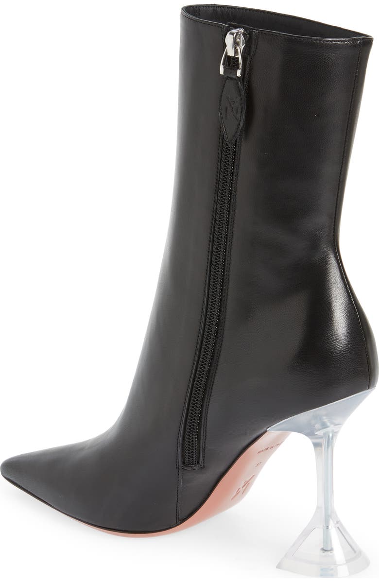 Amina Muaddi Giorgia Glass Bootie, Alternate, color,
