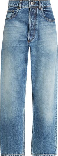 JW Anderson Crop Straight Leg Jeans | Nordstrom