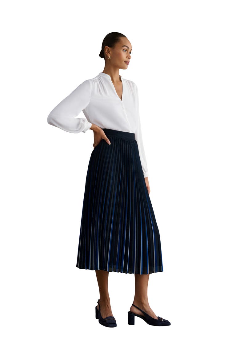 Vida Skirt, Main, color, Navy Blue