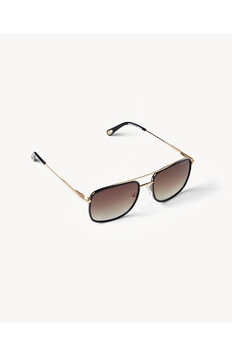 MACHETE Amelia Sunglasses, Alternate, color, Black