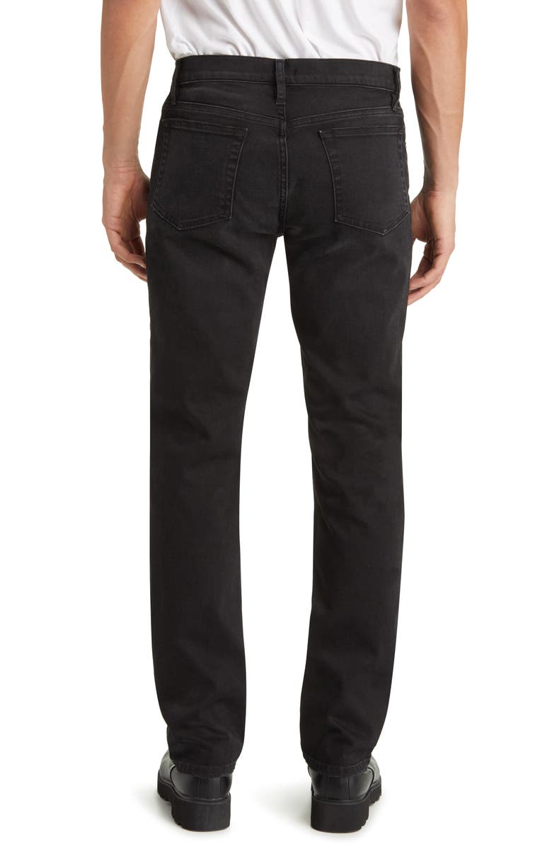 FRAME Modern Straight Leg Jeans, Alternate, color, Raven