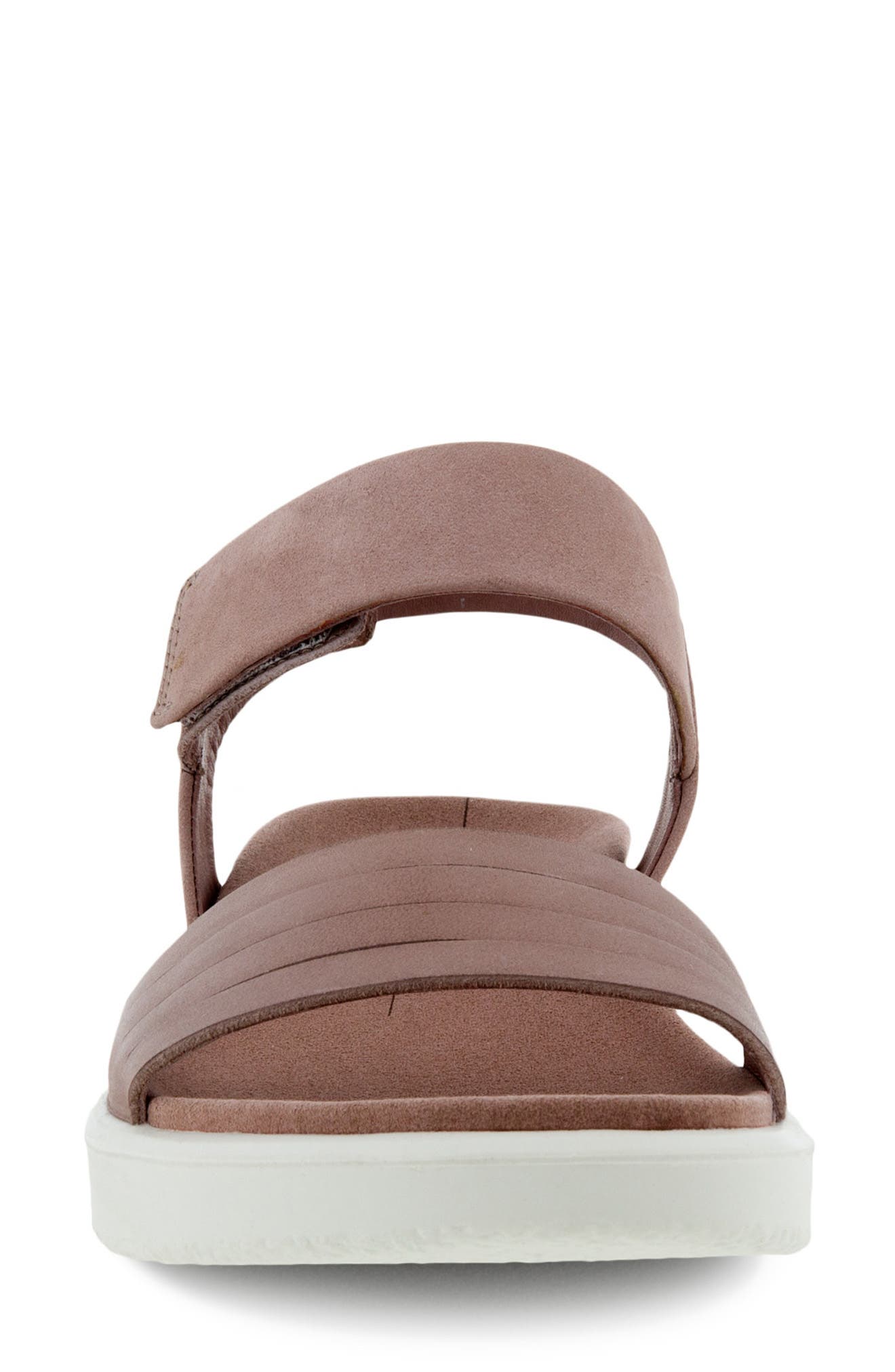 Flowt Strap Sandal, Alternate, color, WOODROSE LEATHER