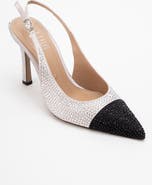 Prologue Shoes London Embellished Pointed Toe Pump