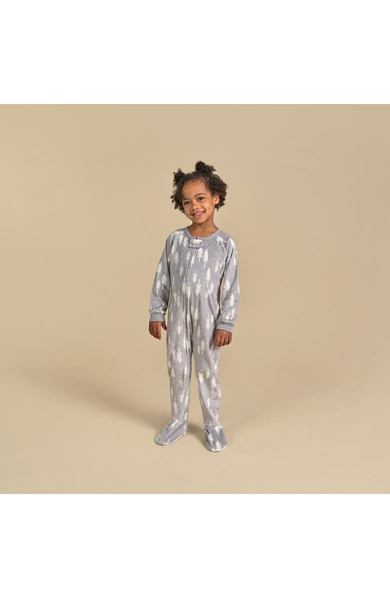 Modern Moments<sup>™</sup> by Gerber Blanket Sleeper, Alternate, color, Grey Heather Trees