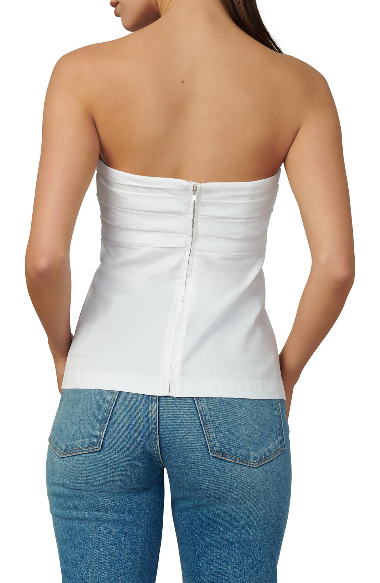The Lara Strapless Babydoll Top - image 2