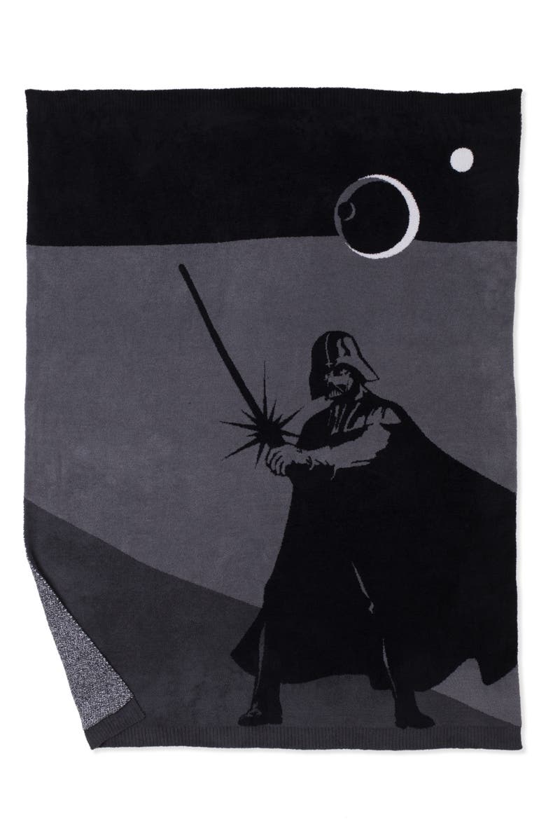 Barefoot Dreams<sup>®</sup> x Star Wars<sup>™</sup> CozyChic<sup>™</sup> Vader Throw Blanket, Alternate, color,
