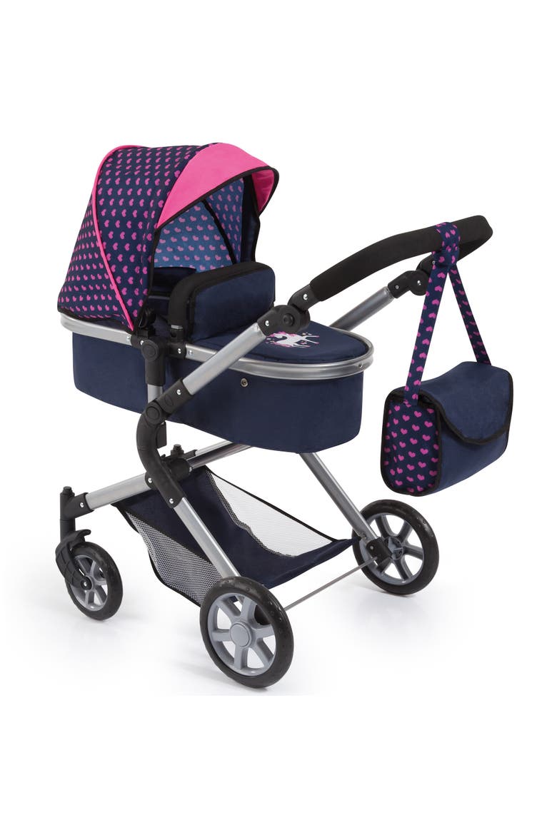 Pram Neo City, for Dolls Up to 20 Inches, Main, color, Multicolored