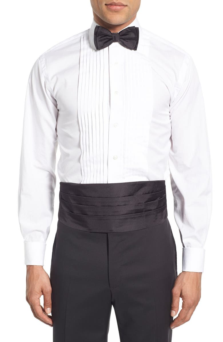 BOSS Silk Cummerbund & Bow Tie Set, Main, color, 