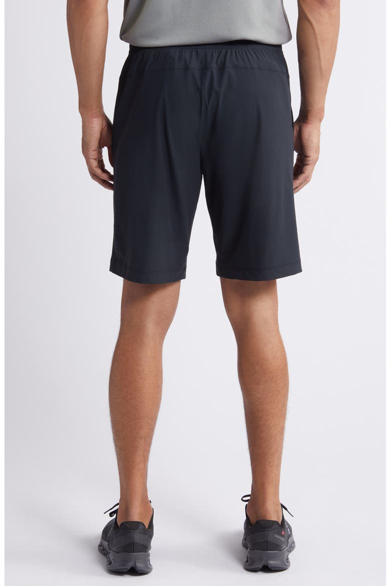 Pursuit 9-Inch Unlined Training Shorts, Alternate, color, BLACK