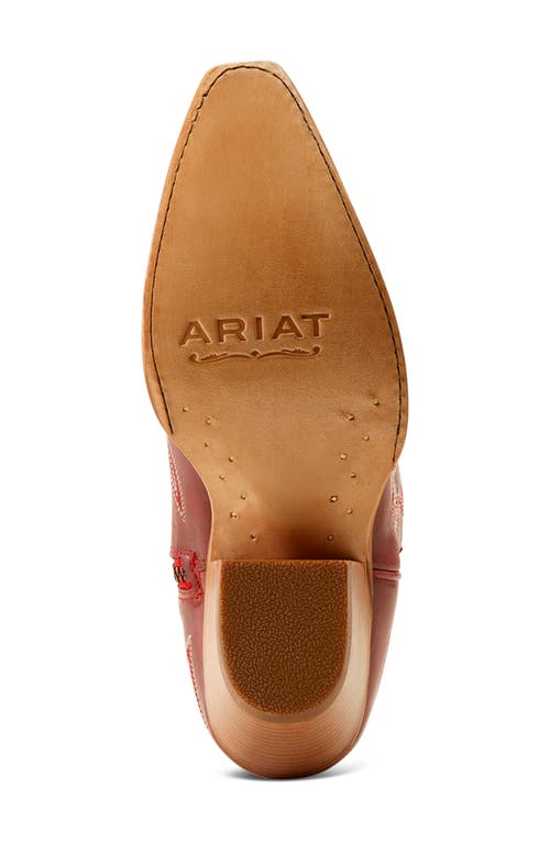 Ariat Casanova Western Boot In Red Alert
